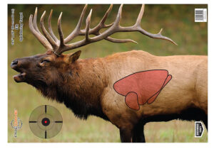 Birchwood Casey 35404 Pregame Elk Paper Target 16.50" x 24" 3 Per Pkg