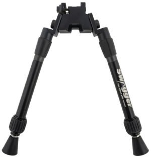 Swagger SWAGBPSEA12 Sea12 Extreme Angle Bipod with Black Finish, Picatinny Attachment & 9-12" Vertical Adjustment