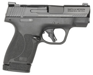 Smith & Wesson 13536 M&P Shield Plus Micro-Compact Frame 9mm Luger 10+1/13+1, 3.10" Black Armornite Steel Barrel & Optic Cut/Serrated Stainless Steel Slide, Matte Black Polymer Frame, Thumb Safety