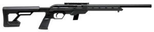 Savage Arms 45114 64 Precision 22 LR 10+1 16.50" Matte Black Threaded Heavy Carbon Steel Barrel, Drilled & Tapped Carbon Steel Receiver, M-Lok Compatible Forend, Black Synthetic Chassis Stock