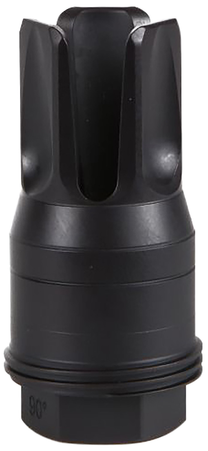 Sig Sauer SL55612X2890DEGF Clutch-Lok QD Q.D. Flash Hider Black Stainless Steel with 1/2"x28 tpi Threads for 5.56mm 90 Degree Taper