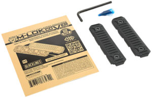 Strike Industries AR-CM-COVER-L-BK Cable Management Cover Long 3.14"L Black Polymer for M-Lok