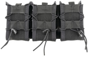 High Speed Gear 45TA00BK TACO Shingle Mag Pouch Triple Black Nylon MOLLE Compatible w/ Rifle