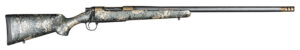 Christensen Arms 8010631500 Ridgeline FFT 6.8 Western 3+1 20" Carbon Fiber/Threaded Barrel, Burnt Bronze Cerakote, Green with Black/Tan Accents Stock
