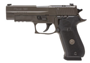 Sig Sauer 220R45LEGIONSAOR2 P220 Full Size Legion SAO 45 ACP 8+1 4.40", Gray Elite Cerakote, Picatinny Rail Frame, Romeo 1 Cut Slide, Black G10 Grip, X-Ray Sights