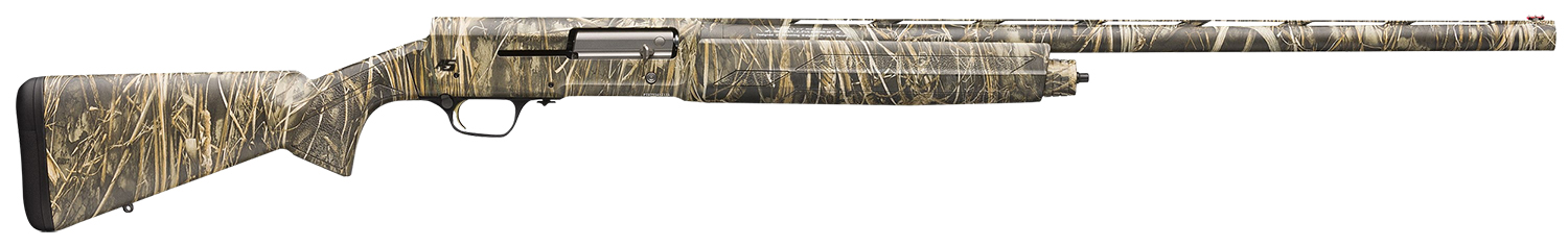 Browning 0119125004 A5 Sweet Sixteen 16 Gauge 28" 2.75" 4+1, Full Coverage Realtree Max-7, Textured Synthetic Stock With Closed Radius Pistol Grip, Shim Adjustable For Cast And Drop & Length of Pull