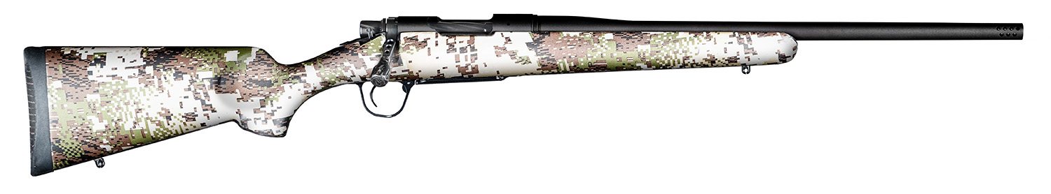 Christensen Arms 8010116800 Mesa FFT 300 Win Mag 3+1 22" Threaded Barrel, Black Nitride, Sitka Subalpine Camo Stock