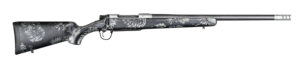 Christensen Arms 8010631300 Ridgeline FFT 6.8 Western 3+1 20" Carbon Fiber/Threaded Barrel, Stainless Steel, Black with Gray Accents Stock