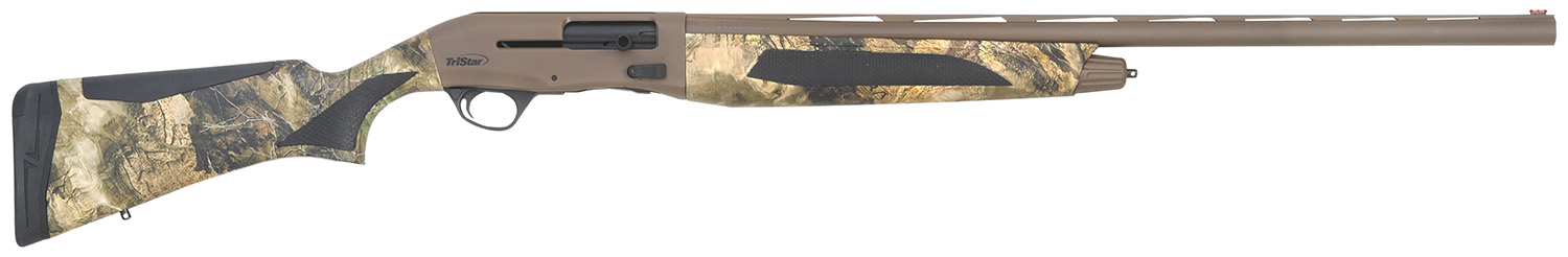 TriStar 24226 Viper G2 Pro 12 Gauge 3" 5+1 28" Flat Dark Earth Barrel/Receiver, Mossy Oak Terra Bayou Stock, Oversized Controls, Includes 3 MobilChoke