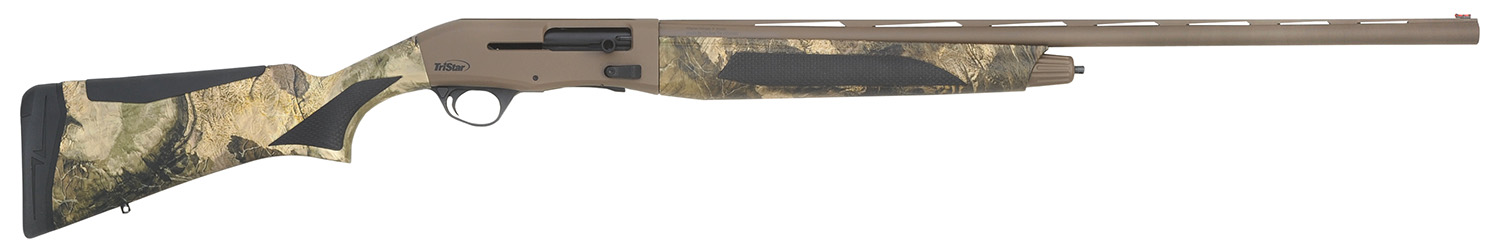 TriStar 24227 Viper G2 Pro 20 Gauge 3" 5+1 28" Flat Dark Earth Barrel/Receiver, Mossy Oak Terra Bayou Stock, Oversized Controls, Includes 3 MobilChoke