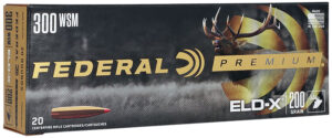 Federal P300WSMELDX1 Premium ELD-X 300WSM 200gr 20 Per Box/10 Case