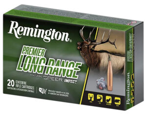 Remington Ammunition R21346 Premier Long Range 300WinMag 190gr Speer Impact 20 Per Box/10 Case