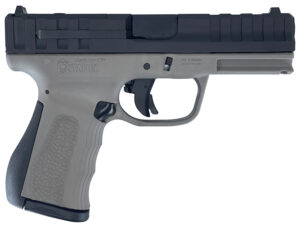 Citadel CITCP9GRY Centurion CP9 Compact Frame 9mm Luger 14+1, 4" Black Steel Barrel, Optic Ready/Serrated Steel Slide, Gray Polymer Frame & Grip