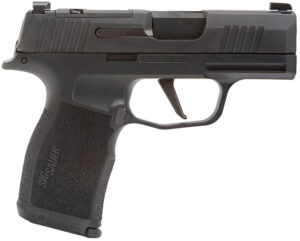 Sig Sauer 365X9BXR3P10 P365X  9mm Luger 10+1 3.10" Black Barrel, Black Nitron Optic Ready/Serrated SS Slide, Black SS Frame w/Beavertail, Black Polymer Grips