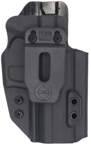 C&G Holsters 0288100 Covert IWB Black Kydex Belt Clip Fits Sig P320C