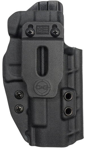 C&G Holsters 0056100 Covert IWB Black Kydex Belt Clip Fits Glock MOS/48 Right Hand