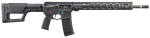 Ruger 8548 AR-556 MPR  223 Wylde 30+1 18" Proof Research Carbon Fiber Barrel, Gray w/Red Accent Cerakote Finish, 15" Free-Float Handguard, Magpul PRS Stock, Magpul K2 Grip