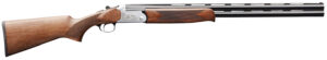 Charles Daly 930343 202 28 Gauge 3" 2rd 26" Blued Vent Rib Barrel, Silver Engraved Receiver, Walnut Wood Fixed Checkered Stock Right Hand