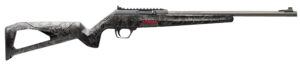 Winchester Repeating Arms 521154102 Wildcat SR 22 LR 10+1 16.50" Threaded Sporter Barrel,  Picatinny Rail Matte Black Polymer Receiver, Forged Carbon Gray Skeletonized Synthetic Stock, Ambidextrous