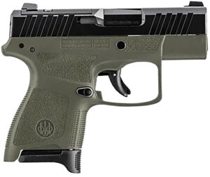 Beretta USA JAXN9278A1 APX A1 Carry Micro-Compact Frame 9mm Luger 8+1 3" Blued Steel Barrel, Black Serrated Steel Slide, OD Green Polymer Frame, Polymer Grip