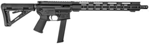 Diamondback DB1418P001 DB15  9mm Luger 32+1 16", Black, Carbon Lower, Magpul MOE Stock, Magpul K2 Grip, Flash Hider