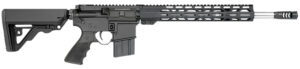 Rock River Arms 450B1562V1 LAR-15M All Terrain Hunter 450 Bushmaster 5+1 16" Stainless Barrel, Black Rec, 13" M-LOK Handgaurd, OEM Operator CAR Stock & Muzzle Brake, Hogue Rubber Grip