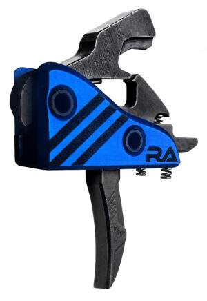Rise Armament RA524DEFENSE Blitz Defense Single-Stage Hybrid with 4.50 lbs Draw Weight, Blue Housing & Black Trigger for AR-Platform, Includes Pins