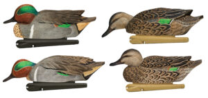 Avian X AVXAVX8081 Topflight Green Winged Teal Floating Multi-Color - 6 Pack