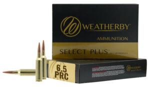 Weatherby F65PRC130SCO Select Plus 6.5PRC 130gr Swift Scirocco 20 Per Box/10 Case