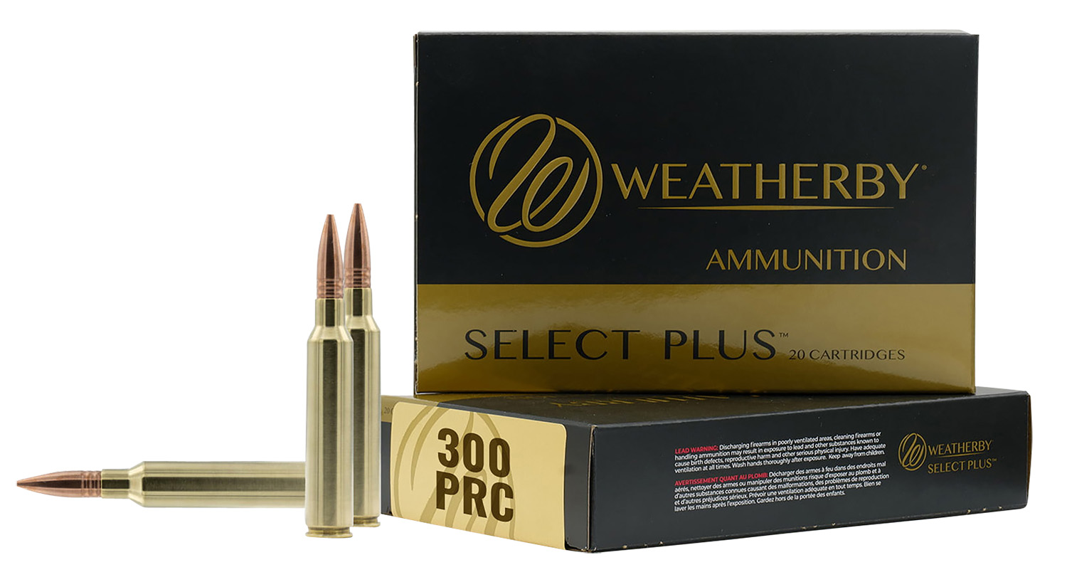 Weatherby F300P180SCO Select Plus 300PRC 180gr Swift Scirocco 20 Per Box/10 Case