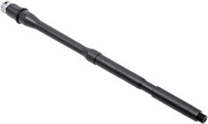 CMMG 22D7C4A Replacement Barrel Kit with Collar, 22 LR 16.10" Threaded, Black Nitride Chromoly Steel, Fits AR-15/Mk4