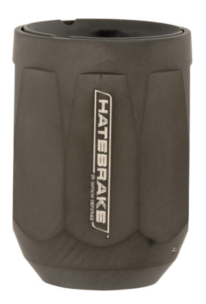 Maxim Defense MXM47709 Hate Brake  30 Cal (7.62mm), 5/8"-24 tpi, 1.50" D Black DLC Stainless Steel