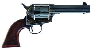 Cimarron AR410 Arizona Ranger  45 Colt (LC) 6 Shot, 4.75" Blue w/Engraved "Arizona Ranger" Steel Barrel, Blued Cylinder, Color Case Hardened Steel Frame, Checkered Walnut Grip, Exposed Hammer