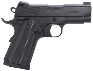 EAA GIRSAN 392050 MC1911 SC Untouchable Sub-Compact Frame 45 ACP 6+1 3.40"  Black Steel Barrel, Black Serrated Steel Slide & Frame w/Beavertail, Black Polymer Grip