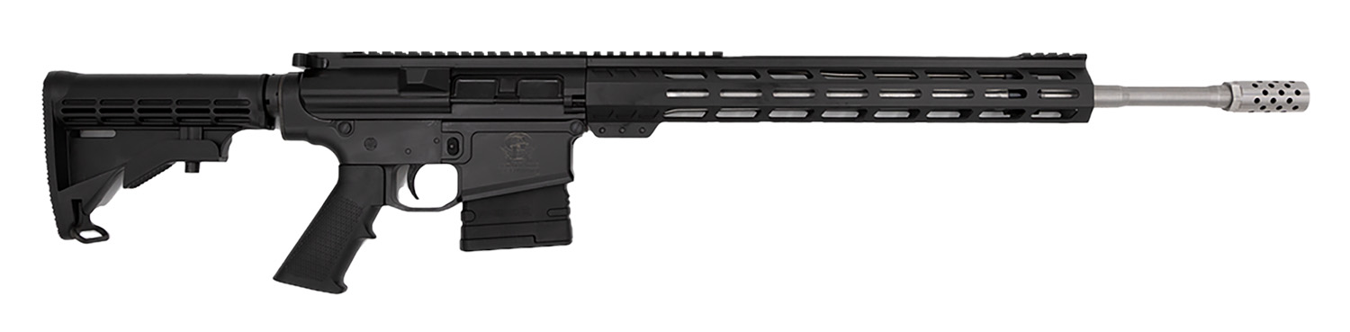 Great Lakes Firearms AR-10 6.5 Creedmoor 10+1 20" Stainless Barrel, Black Rec, 15.25" M-Lok Handgaurd, Carbine Stock, A2 Grip, Muzzle Brake