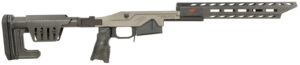 Fierce Firearms SACHSTU Chassis Kit Tungsten Gray Fits AR-15 Short Action