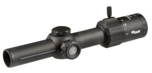 Sig Sauer Electro-Optics SOTM61001 Tango-MSR LPVO (SFP) Black 1-6x24mm 30mm Tube Illuminated BDC6 Reticle Features Throw Lever