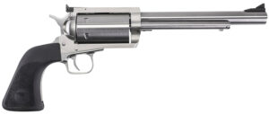 Magnum Research BFR303076 BFR  Extra Large 30-30 Win 6 Shot 7.50" Brushed Rifled Steel Barrel & Cylinder, Stainless Steel Frame, Black Hogue Rubber Grip, Exposed Hammer