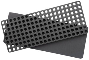 Magpul MAG1456BLK DAKA Grid Organizer Black Polypropylene