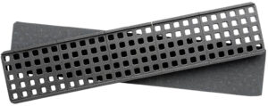 Magpul MAG1457BLK DAKA Grid Organizer Black Polypropylene