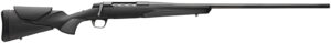 Browning 036031282 X-Bolt 2 Micro Full Size 6.5 Creedmoor 4+1 20" Matte Blued Threaded Sporter Barrel, Matte Blued Drilled & Tapped Steel Receiver, Adjustable Vari-Tech Black Synthetic Stock