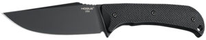 Hogue 35854 Extrak  XL 3.90" Fixed Clip Point Plain Black Cerakote CPM M4 Tool Steel Blade, Black Textured G10 Scales Handle