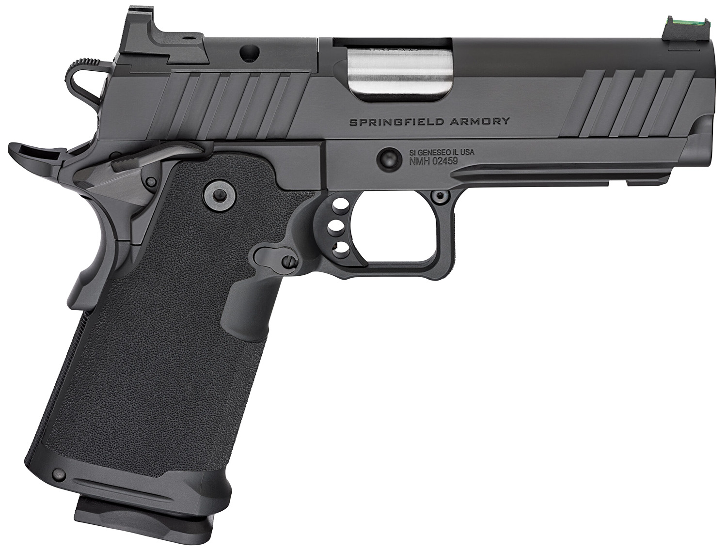 Springfield Armory PH9117AOSLC 1911 DS Prodigy 9mm 10+1 4.25" Black Cerakote Optic Ready/Serrated Carbon Steel Slide Black Cerakote Polymer Grip Ambidextrous