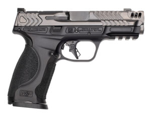 Smith & Wesson 13987 M&P M2.0 Metal Full Size Frame 9mm Luger 17+1 4.22" Black Armornite Stainless Steel Barrel Gray Armornite Optic Cut/Serrated Stainless Steel Slide Black Aluminum Black Polymer Gri