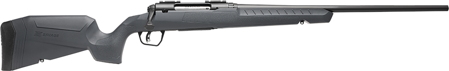 Savage Arms 32069 Axis 2 270 Win 4+1 22" Matte Black Sporter Barrel, Matte Black Drilled & Tapped Steel Receiver, Fixed Gray Synthetic Stock, Right Hand