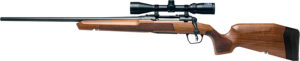 Savage Arms 32271 Axis 2 XP Combo 6.5 Creedmoor 4+1 22" Matte Black Sporter Barrel & Drilled & Tapped Carbon Steel Receiver, Ergonomic Hardwood Stock, Left Hand, Weaver 3-9x40mm Scope