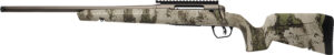 Savage Arms 32309 Axis 2 Pro Compact 243 Win 4+1 20" Gun Metal Bronze Cerakote Heavy Threaded Barrel & Picatinny Rail Carbon Steel Receiver, Fixed Woodland Camo Synthetic Stock, Left Hand