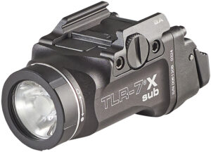 Streamlight 69408 TLR-7 X Sub USB Black Anodized 500 Lumens White LED Springfield Armory Hellcat