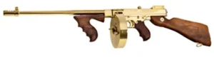 THOMPS 1927A1 DELUXE 45ACP RFL GOLD