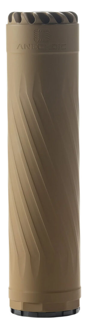 Anechoic X35FDE Anechox 35 9mm/350Legend/338Lapua 1.62" Flat Dark Earth Titanium/Stainless Steel 1/2"x28